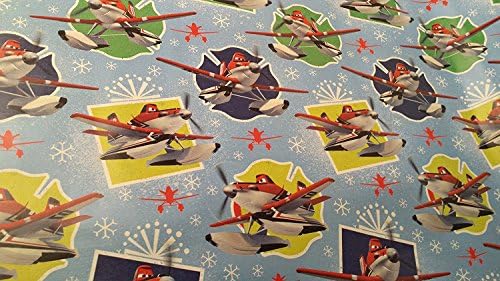 Gift Wrap -Disney Pixar Planes - Wrapping Paper 20 sq ft. 1 Roll
