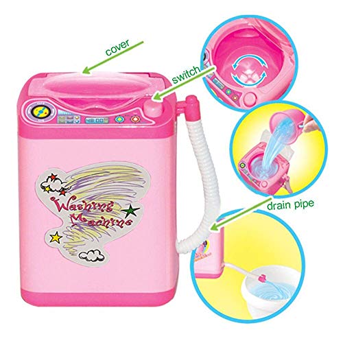 Makeup Brush Cleaner Device Automatic Cleaning Washing Machine Makeup Brush Cleaner Machine toys for Girls and Boys - Thumbnail 3