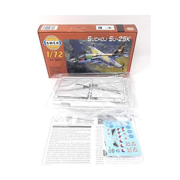 SMER Modellbau Kunststoff Modellbausatz Militär 1:72 Flugzeug Suchoj SU 25K – Bild 4