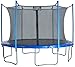 Machrus Upper Bounce Trampoline 7.5FT 9FT 10FT 12FT 14FT 15FT 16FT, Recreational Trampolines with Enclosure- ASTM Approved- Outdoor Trampoline for Kids and Adults with Safety Net and Spring Padding