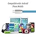 Fukep 2 in 1 USB C to 3.5mm Audio Adapter USB Type C Male to 3.5mm Female Stereo Earphone Converter Dongle and Charging Adapter Compatible with Google Pixel 3/3 XL/2/2 XL and More (Black) (black2)
