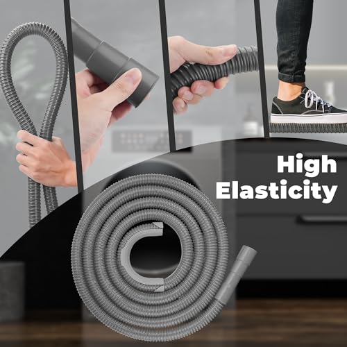 12Ft Universal Washing Machine Drain Hose Flexible Extension Hose photo 12