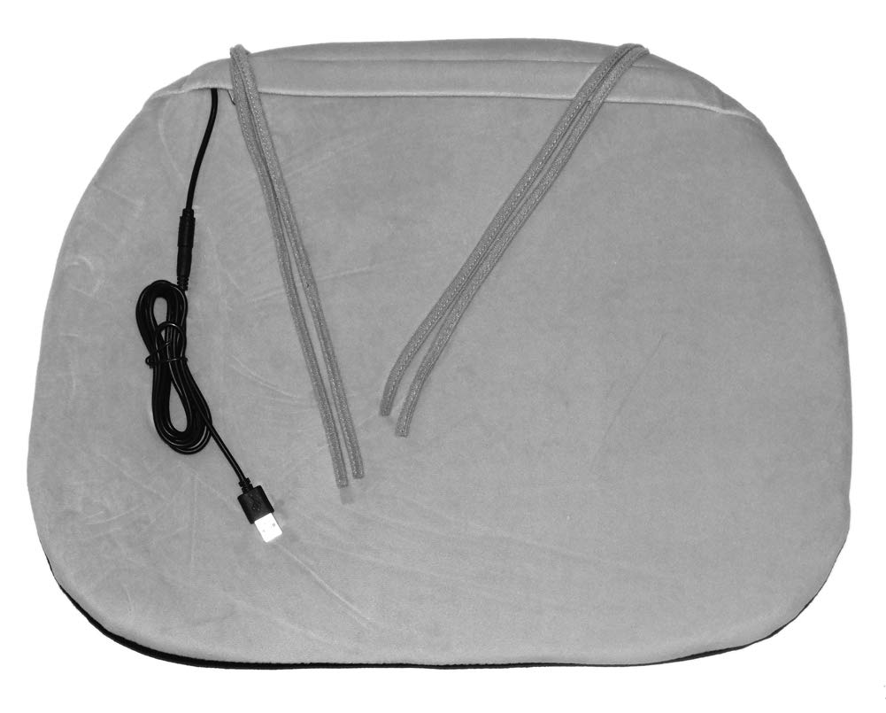 ValueRays® Chair Warmer, USB Heated Warm Chair Pad, Infrared Heat Chair Pad, Warm Office Chair