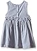 Calvin Klein Girls' Gray Chambray Tunic with Pink Leggings, 5