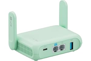 GL.iNet GL-MT3600BE (Beryl 7) Portable Travel Router, Pocket Wi-Fi 7 Wireless 2.5G Router, Mini Portable VPN Routers WiFi for