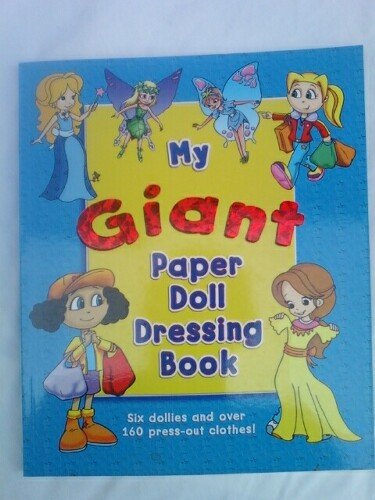my giant dress up doll book