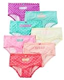 Carters Little Girls 7 Pack Panties (6-6x, 7-Days/Colorful)