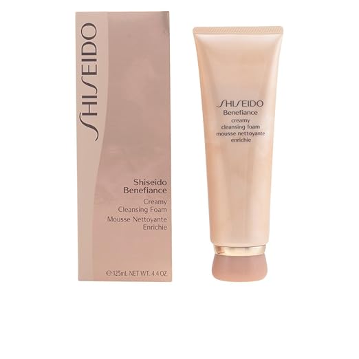 Shiseido Benefiance Creamy Cleansing Foam unisex, Reinigungsschaum 125 ml, 1er Pack (1 x 125 ml)