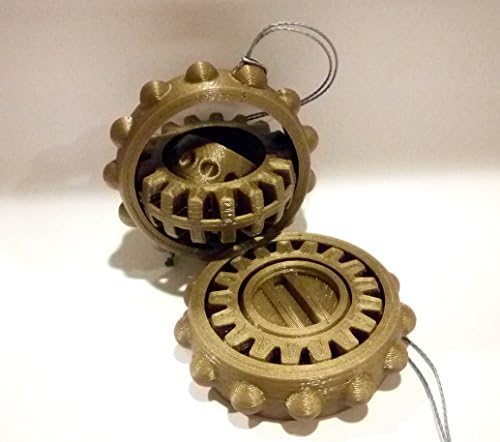 Fidget Spinner Handmade Steampunk Gyro Cog - Sensory Fidget Toy For Enhanced Focus ADHD
