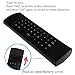 2.4G Mini Wireless Keyboard Mouse, IDEAPRO 3D Fly Controller with Infrared Learning For Android Kodi Boxes, HTPCs, Smart TVs, PC, Rasberry Pi, Laptops, Mac OS Etc (MX3)