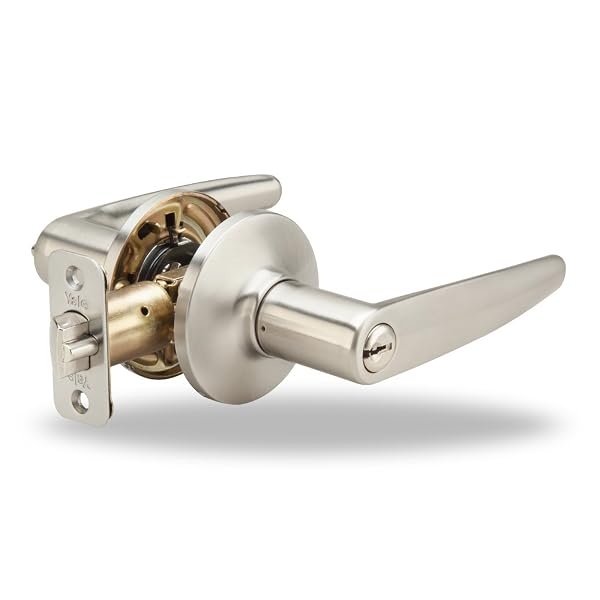 YALE EDGE ALPHARETTA LEVER IN SATIN NICKEL –...