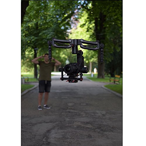 STARTRC Ronin S Z Axis Flexiable Damping Spring Dual Handle Grip Bracket for Ronin S,MOZA Air 2, ZHIYUN Crane 2/Plus/V2 FEIYU AK2000/4000 and More 3 Axis Gimbal Stabilizer