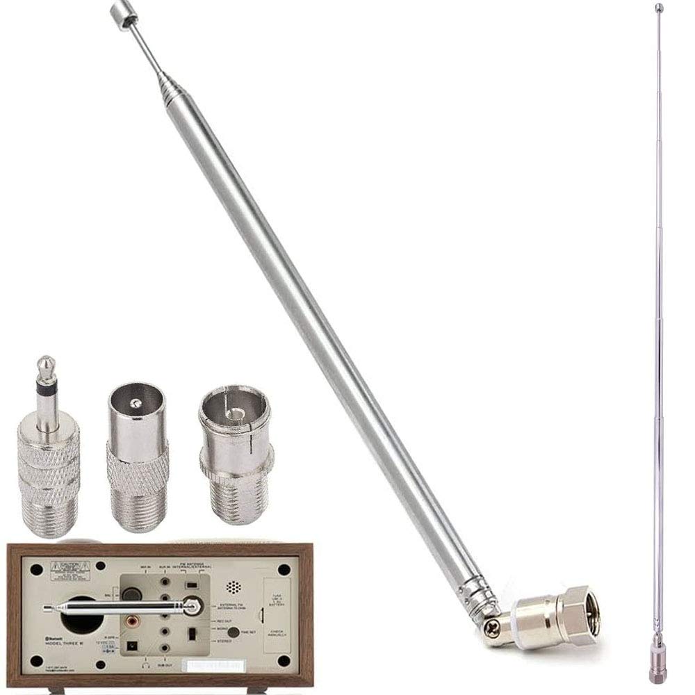 RUNCCI-YUN DAB Radio Aerial Antenna for HiFi AV Receiver Mini System, Ancable FM Aerial Indoor Antenna