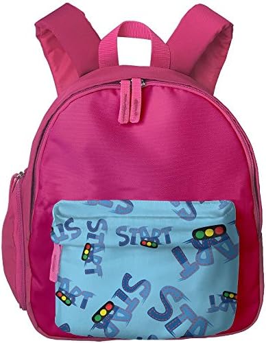 Traffic Signals Girl's Cute School Backpack Bookbag