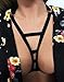 Goodtrade8 Harness Bra,Clearance!! Sexy Women Ladies Hollow Strappy Bra Cage Crop Top Bustier Tops (L, Black)