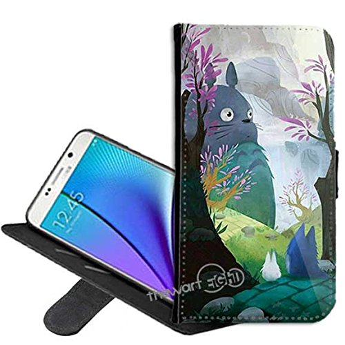 Samsung Galaxy S7 Wallet Case of My Neighbor Totoro PU Leather Folio Flip Wallet Case Cover with ID Credit Card Holder with Stand Wallet Cover + Thewart_Eight Stylus Pen (#6)