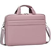 CAAORDKSO 14 15 Inch Laptop Sleeve Case, Waterproof Computer Bag Cover Compatible with Lenovo Acer HP ASUS Chromebook 14, Dell XPS 15/Inspiron 14, HP Stream 14", ASUS Zenbook Vivobook 14" Laptop, Pink