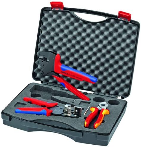 KNIPEX Tool Sets for Photovoltaics 1 x 12 12 11, 1 x 95 16 165, 1 x 97 43 200 A, 97 91 01, Multi Color - Image 4