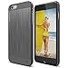 elago® [Outift Matrix][Dark Grey] - [Premium Hybrid Construction][Brushed Aluminum][Spark Design Award] - for iPhone 6/6S Plus