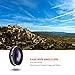 iPhone Camera Lens, Fuleadture 3 in 1 Universal 230° Fisheye Lens, 15X Macro Lens, 0.65X Wide Angle Clip-On Cell Phone Lens Kit for iPhone, Samsung and Other Smartphones