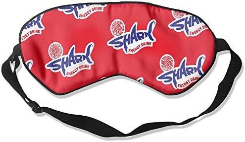 GUOFULIN Sleeping Eye Mask Word Shark Silk Adjustable Eyeshade Silk Mask Shade