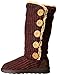 MUK LUKS Women's Malena Crotchet Button-Up Boot
