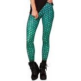 Sister Amy Women Geometric Figures Ankle Elastic Tights Legging