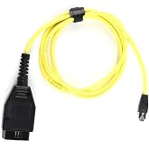Anu Limen Ethernet to OBD Cable 200cm &ndash; Compatible with F/1/3/5/7 Series,Diagnostic Tool for Module Programming and Coding with ENET Interface