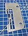 NEEDLE PLATE 4 THREAD #788601007/ 788601000 JANOME SERGER 204D, 504D, 634D, 644D