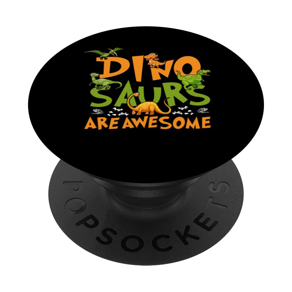 Dinosaur TRex Tyrannosaurus Funny Dino dinosaurs are awesome PopSockets Swappable PopGrip