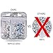 300 pcs Acrylic Crystal AB Shine Nail Art Flatbacks Rhombus Silver Back Rhinestones Gems Bead Jewels Stones for Nail DIY Crafts Projects Makeup 2 sizes; 6mm(200pcs)+8mm(100pcs)