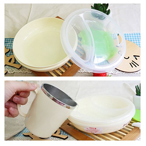 Naimo Baby Keeping Warm Stay Put Suction Bowl Suction Warming Plate - Thumbnail 5