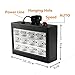 DJ Party Lights, SOLMORE 15W 12 LED Strobe RGB Stage Disco Lights Auto Sound Activated DJ Lights Adjustable Flash Speed Control for Party Wedding Show Birthday Parties AC 90-240V