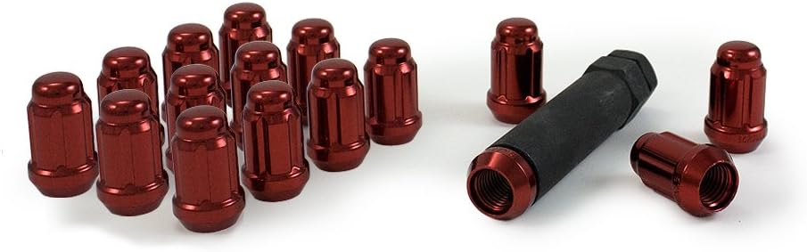 Gorilla Automotive 21182HT Small Diameter Acorn Chrome 4 Lug Kit (1/2" Thread Size ) - Pack Of 16: Automotive