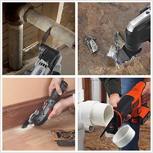 52 Pcs Oscillating Tool Blades, Professional Universal Oscillating Saw