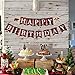 MaxFor Lumberjack First Birthday Party Supplies Decorations,Buffalo Plaid Camping Wild Bear 1st Birthday Party High Chair Banner,Baby Boy Photo Photo Booth Props