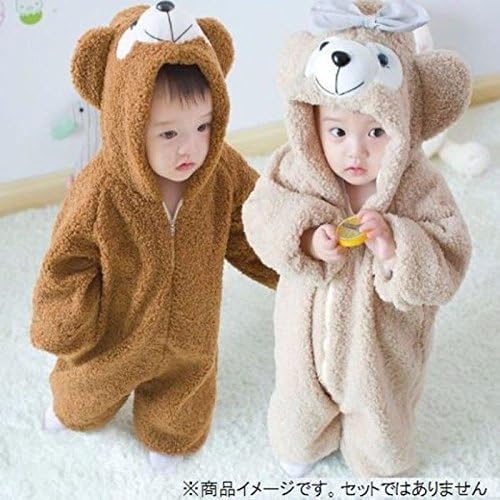 Amazon ノーブランド品 ハロウィン 仮装 子供 ダッフィー シェリーメイ 着ぐるみ クリスマス ベビー キッズ洋服 コスチューム くま コスプレ衣装 子供用 可愛い 萌え おもちゃ おもちゃ
