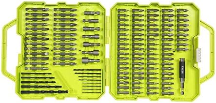 RYOBI RAK127DDSD Screwdriver Bit Set, 127 Mixed Pieces, Drill Bits, Sockets and Bits Length 25 and 50 mm