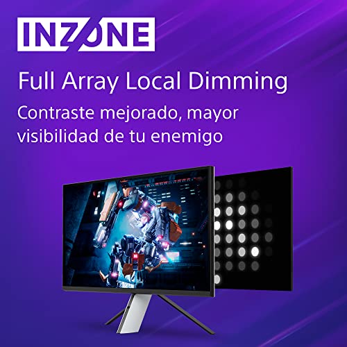 INZONE M9 Monitor Gaming de 27 Pulgadas: Modelo 4K 144 Hz 1 ms Full Array con atenuación Local HDMI 2.1 VRR 2022