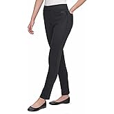 DKNY Jeans Womens Pul-On Ponte Pants