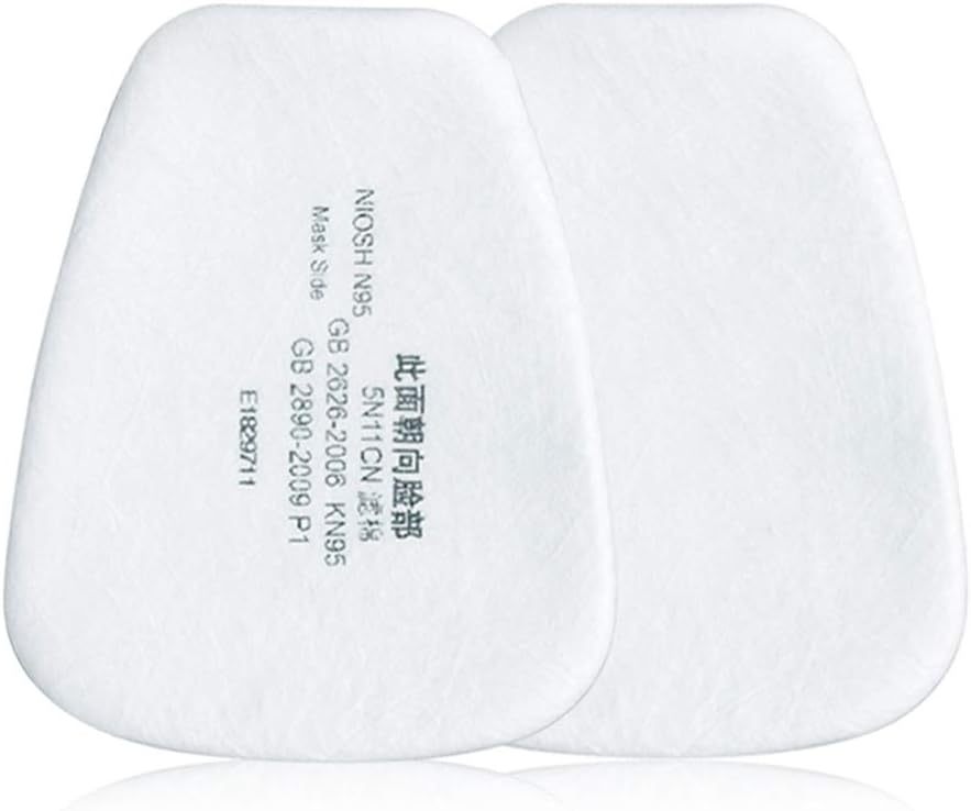 PerGrate 10/20/50Pcs Filter Cotton Protective Replaceable Anti Dust Suitable for 6200