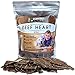Vet Recommended Beef Heart Jerky for Dogs (8 Oz Bag) | Natural Source of Taurine Dog Treat, Make Your Dog Healthy, Stronger and Happier. 100% Natural and USA Grown Beef