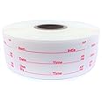 Dissolvable Food Storage Labels for Home and Restaurant Use - Dissolves in Water in 30 Seconds - No Adhesive Residue - Perfec