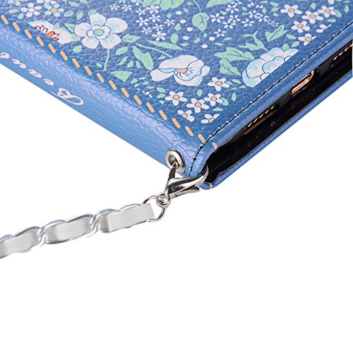 image for iPhone 8 Women Case, iPhone 7 Case, DMaos Luxurious 3D Flower Ball Fli