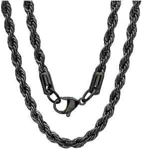 Rope Chain Necklace 5MM 20 Inch 