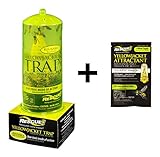 Rescue Bundle: YJTR-DT12 Reusable Yellow Jacket Trap + YJTA-DB36 Yellow Jacket 4 Week Attractant Bait Pack