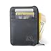 RFID Wallet Nylon Mini - Protective Minimal Wallets for Men and Women - RFID Blocking Wallets Prevent Electronic Pickpocketing.