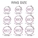 LUNIQI Silicone Wedding Ring For women, Thin and Stackable Durable Rubber Safe Band For Love, Couple, Souvenir and Outdoor Active Exercise Style-10 Rings Pack