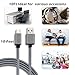 USB C Cable, X-EDITION USB Type C Cable 3 Pack (10ft) Nylon Braided Fast Charger Cord(USB 3.0) for Samsung Galaxy S8, S8+ Plus, Moto Z, Nexus 6P, LG G6, Google Pixel, Nintendo Switch, Honor 8/9 (Grey)