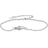 Daixiya Italian Horn Bracelet Sterling Silver Lucky Italian Horn Bracelet Italian Jewelry Gift for Women